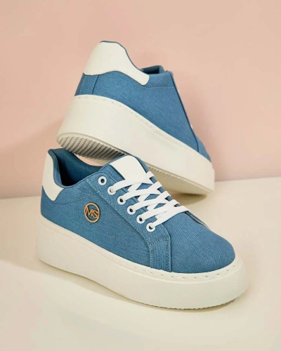Royalfashion Baskets de sport à plateforme pour femme Calomie