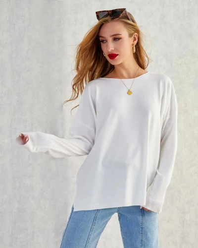 Royalfashion Pull fin pour femme