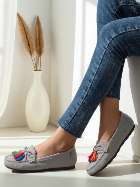 Mocassins en éco suède Royalfashion pour femmes Zimmid