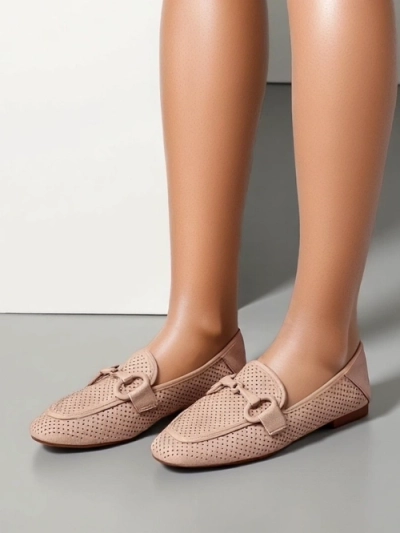 Royalfashion Mocassins perforés pour femmes Laamba
