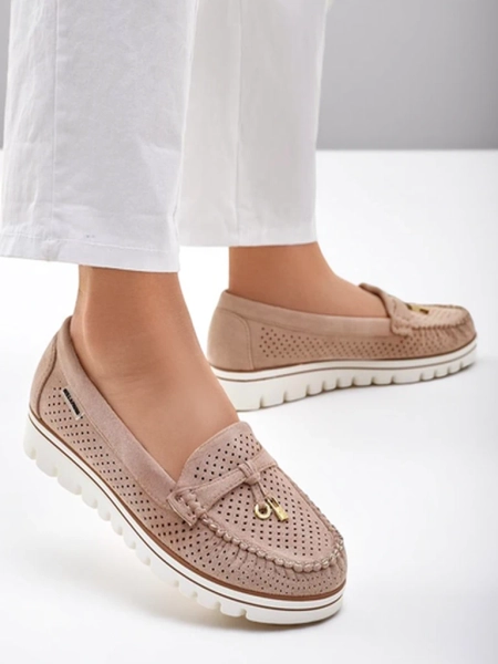 Mocassins perforés Royalfashion pour femmes Elissas