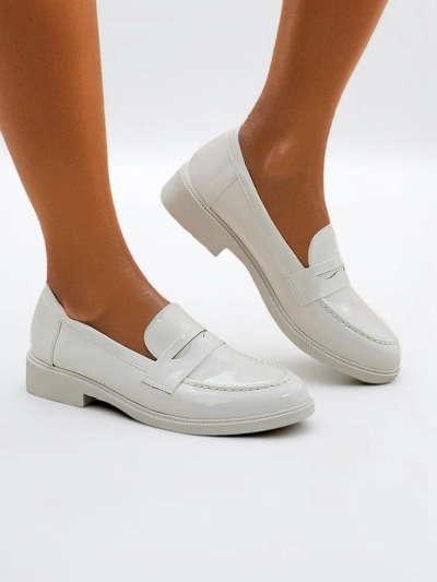 Royalfashion Mocassins vernis pour femmes Aylay