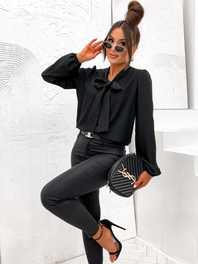 Chemisier Royalfashion pour femmes avec nœud