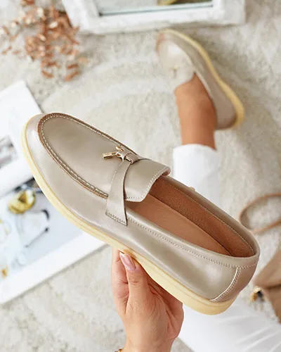 Royalfashion Élégants mocassins pour femme Leosi