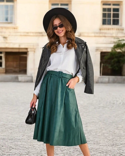 Jupe midi pour femmes Royalfashion GRANDE TAILLE