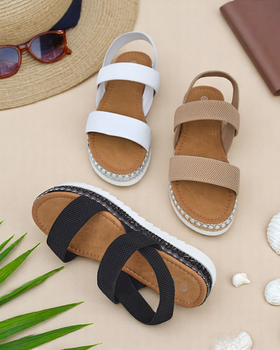Sandales pour femmes Royalfashion avec une semelle décorative Zindas
