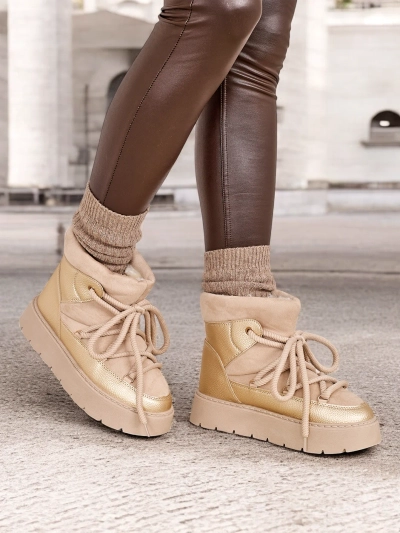Bottes de neige à lacets pour femmes Royalfashion Iniuc