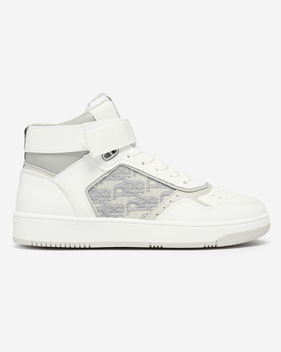 Baskets montantes Xosa blanches pour femmes - Chaussures