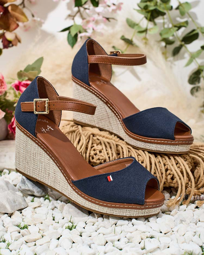Royalfashion Sandales à talon Temene pour femme