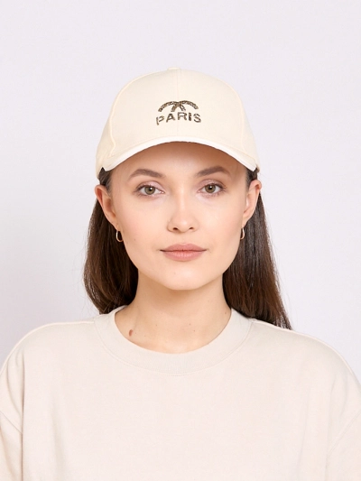 Casquette Royalfashion pour femmes avec visière ornée de zirconia