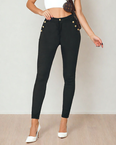 Royalfashion Jean tube pour femme