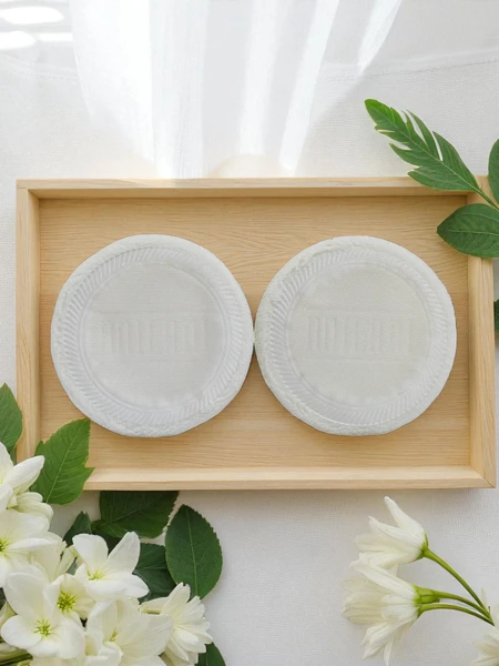 Disques cosmétiques réutilisables en microfibre
