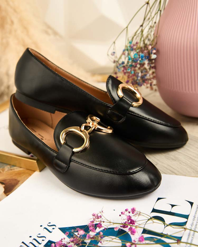 Royalfashion Mocassins avec décoration sur le nez Abermes