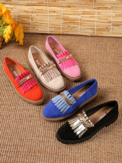 Mocassins en eco suédine Royalfashion pour femmes Mare Nostrum