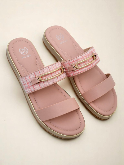 Sandales plates pour femmes Royalfashion Mamma