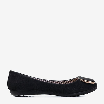Ballerines Milagros noires pour femmes - Chaussures 1