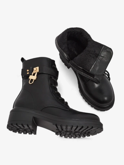 Bottines pour femmes en cuir écologique Taleves