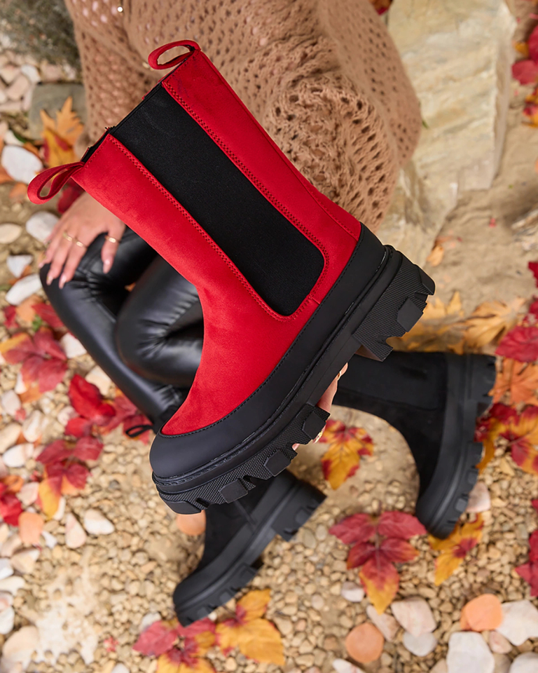 OUTLET Royalfashion Bottes hautes isolées pour femmes Soft Way