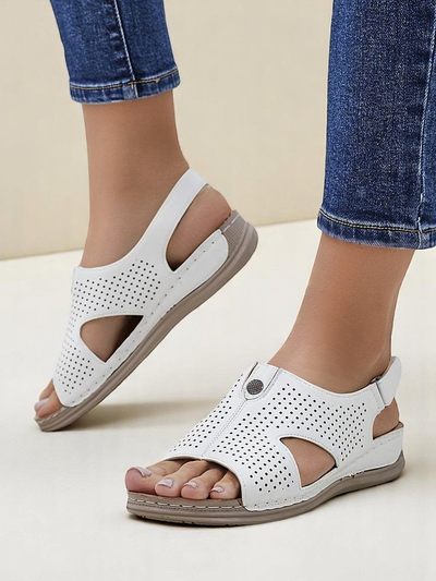 Royalfashion Sandales ajourées pour femmes Leminni