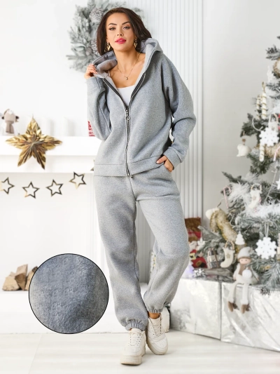 Royalfashion Ensemble de survêtement en coton pour femmes