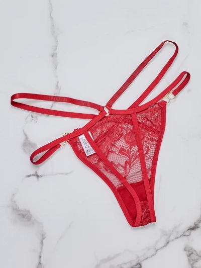 Sous-vêtements string en dentelle Royalfashion pour femmes