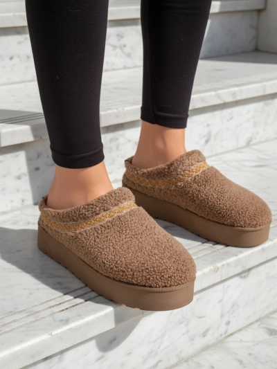 Royalfashion Bottes courtes d'hiver pour femmes Sesele