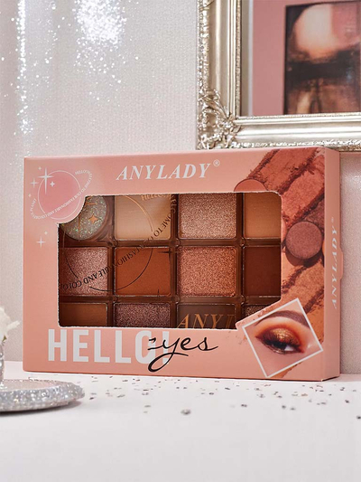 Palette de 12 Fards à Paupières Chocolat Fondant