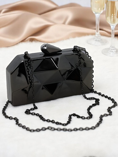 Royalfashion Pochette enveloppe pour femme Metal Muse