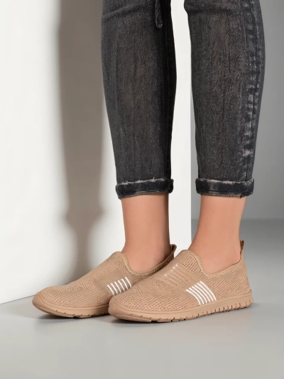 Royalfashion Chaussures de sport à enfiler pour femmes Ollabes