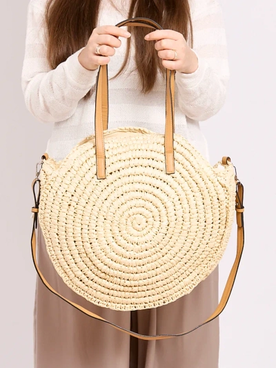 Sac en osier rond Royalfashion