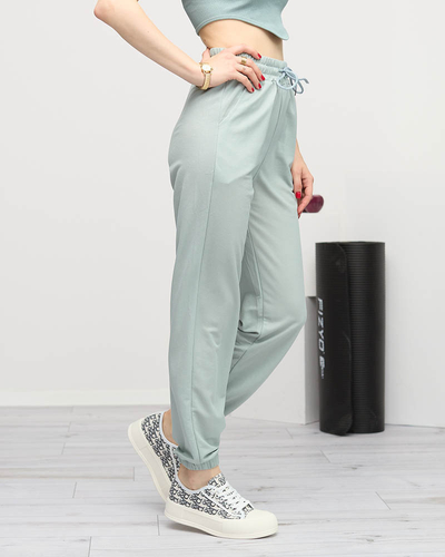 Survêtements femme menthe avec patch - Vêtements