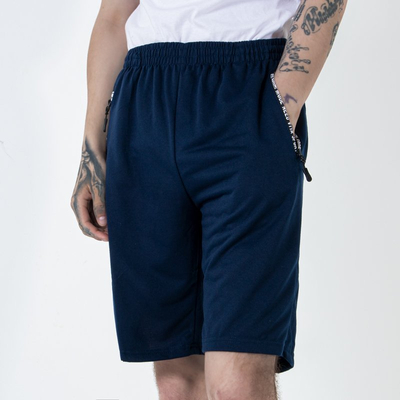 Pantalon de survêtement homme bleu marine avec poches - Vêtements