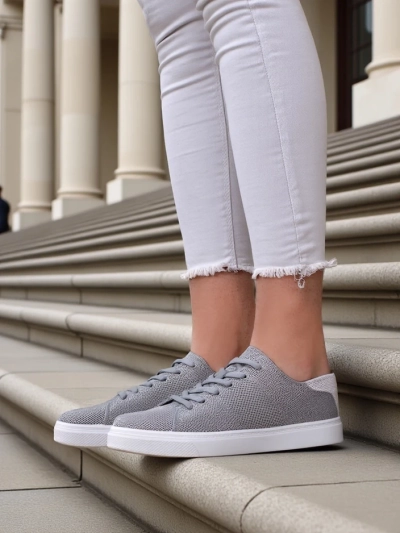 Royalfashion Chaussures de sport en tissu pour femmes Esellaf