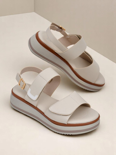 Sandales Royalfashion pour femmes avec semelle épaisse Tulipe