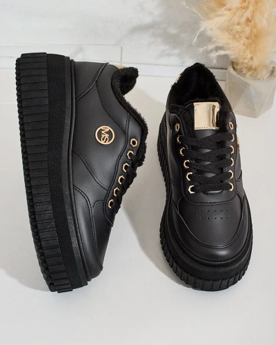 Royalfashion Baskets chauffantes pour femme avec fourrure Sofi