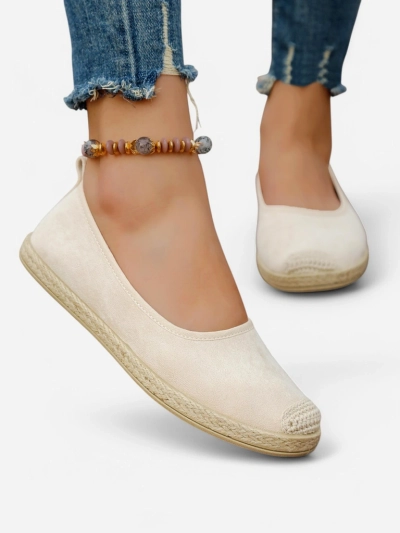 Royalfashion Espadrilles écologiques en daim pour femmes Aroles