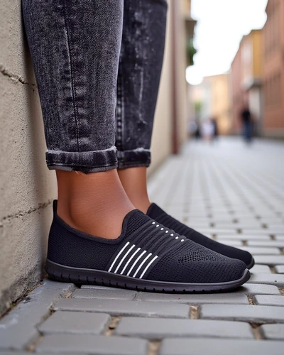 Chaussures de sport à enfiler pour femmes Royalfashion Ollabes