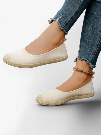 Royalfashion Espadrilles écologiques en daim pour femmes Aroles
