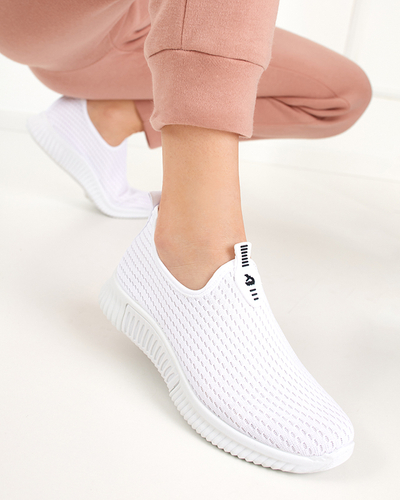 Espadrilles à enfiler blanches pour femmes Banila - Footwear