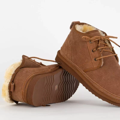 OUTLET Bottes de neige homme camel Gavin - Chaussures