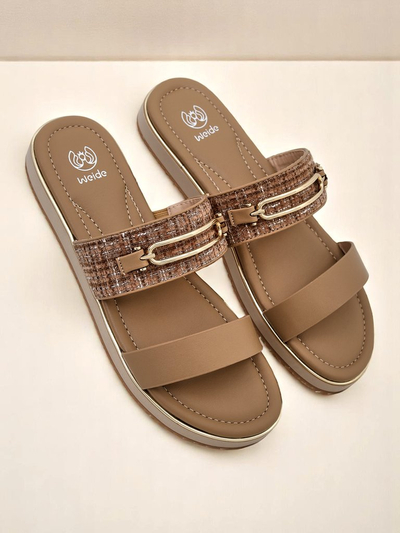 Royalfashion Chaussons plats pour femmes Mamma