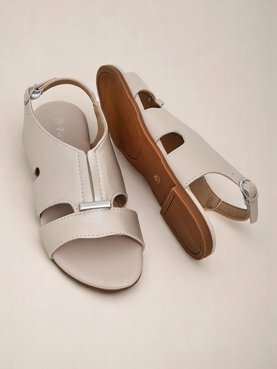 Royalfashion Sandales plates pour femmes Solea Comfort