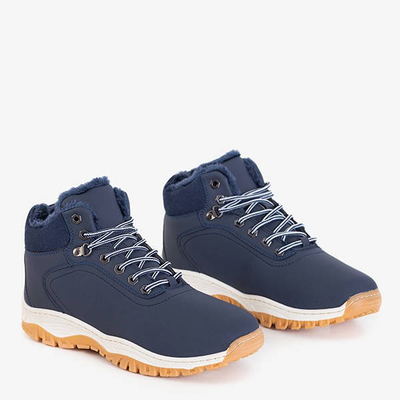 Bottes isolantes bleu marine pour hommes Slavkos - Footwear