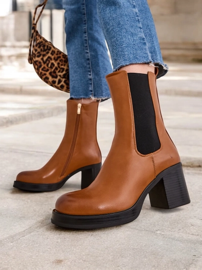 Bottines pour femmes Royalfashion sur un talon Eroco