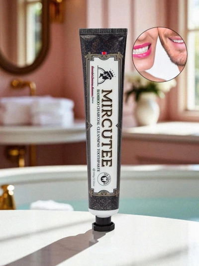 Mircutee Dentifrice blanchissant au charbon de bambou