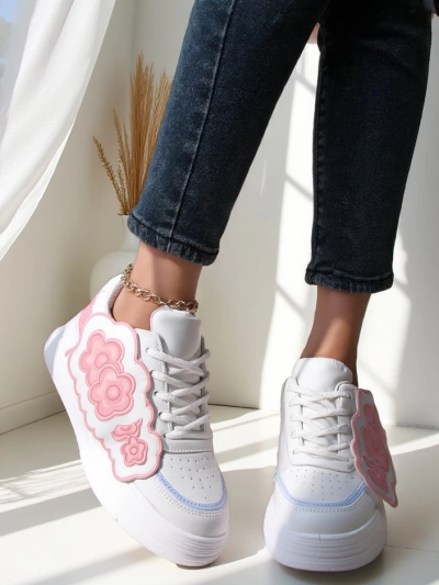 Basket Royalfashion pour femmes avec uppers décoratifs Nendales