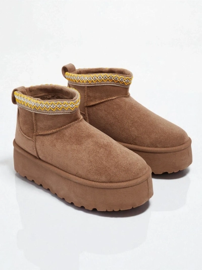 Bottes courtes de style bottes de neige pour femmes Nymeria