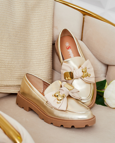 Royalfashion Mokassins avec nœud sur le nez Asedase