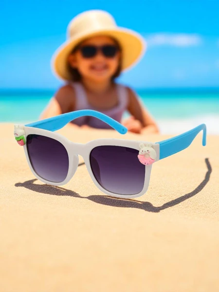 Royalfashion Lunettes de soleil pour enfants avec décorations Sunny Sparkle