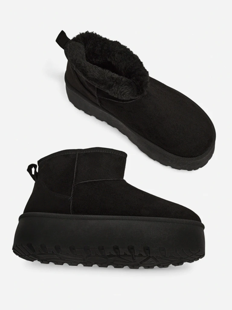 Bottines pour Femmes Luna Noires en Cuir Élégantes pour l'Automne